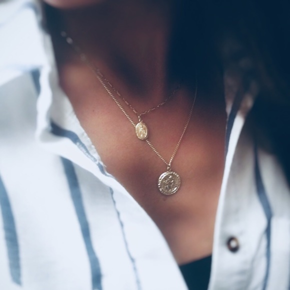 ✨Gold Filled Saint Christopher Necklace - Picture 8 of 8